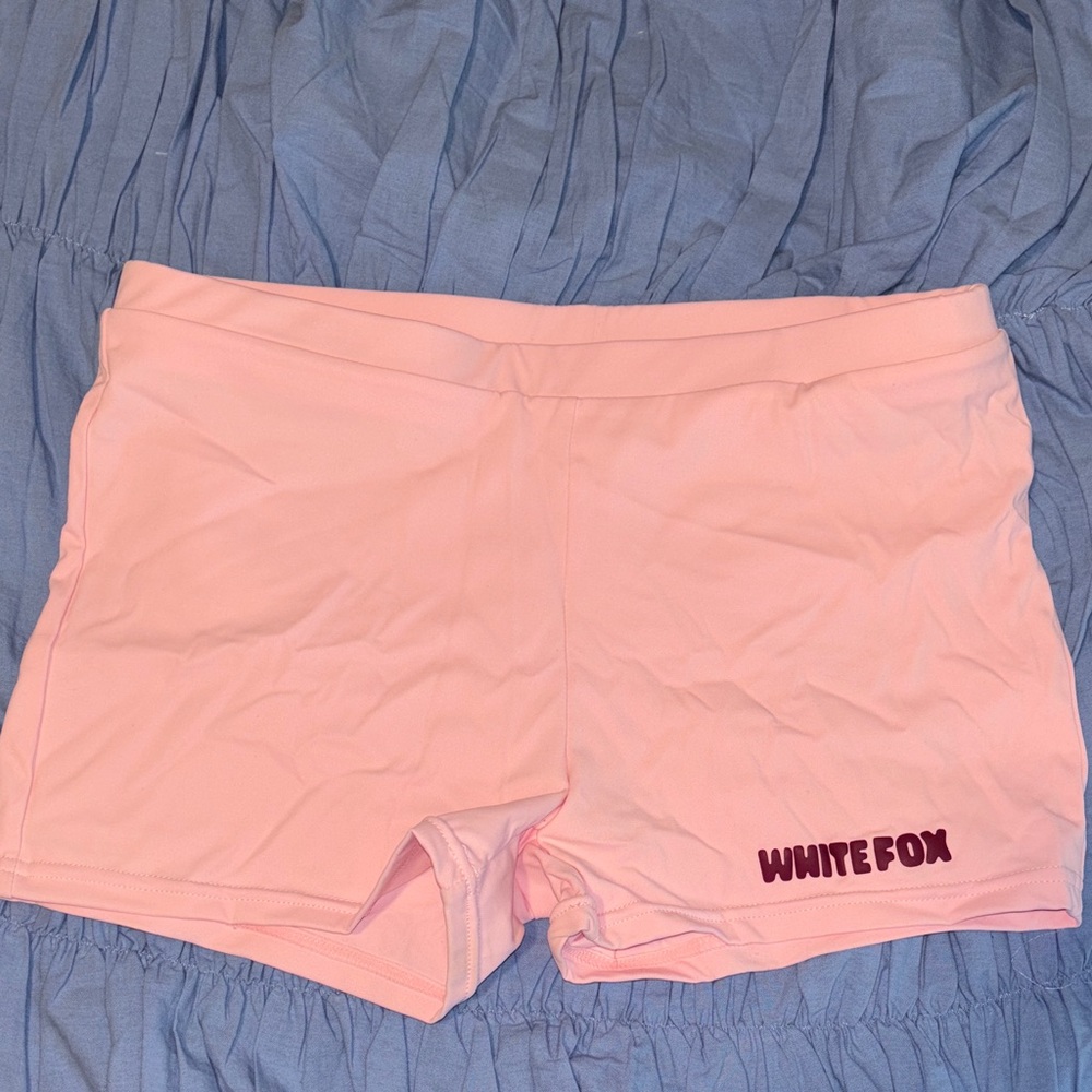 White Fox 11th Street City Girl At Heart Bike Shorts Strawberry Whip